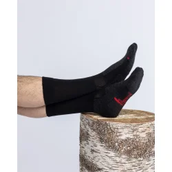 Pinewood Trekking Merino Str�mpe Sort/Gr�