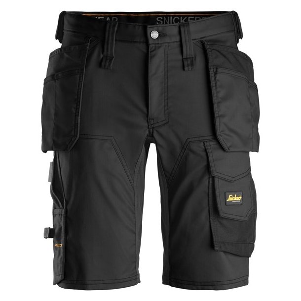AllroundWork, stretch shorts med hylsterlommer