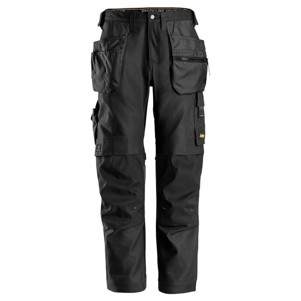 AllroundWork, Canvas+ stretch arbejdsbukser+ med hylsterlommer