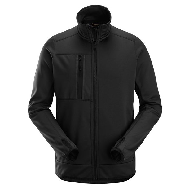 AllroundWork fleecejakke med lang lynls