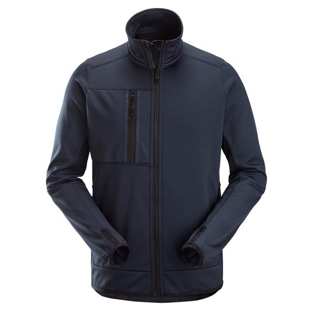 AllroundWork fleecejakke med lang lynls