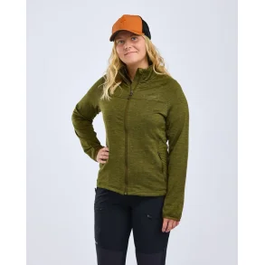 Abisko Fleece Jakke - Oliven