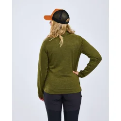 Abisko Fleece Jakke - Oliven