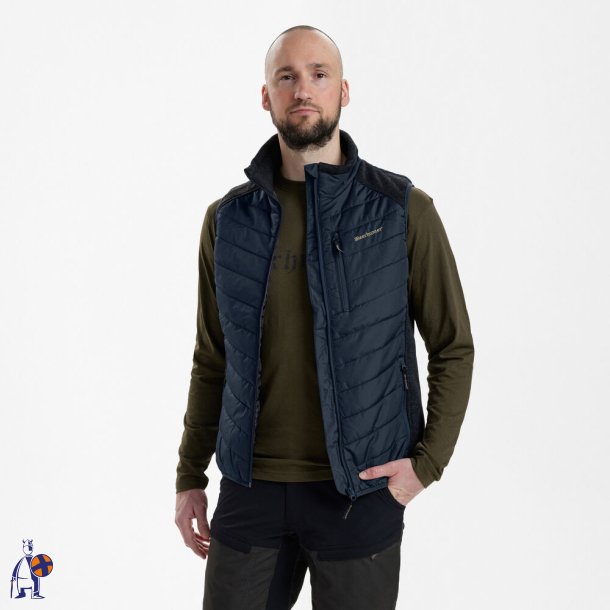 Moor Vatteret vest med strik