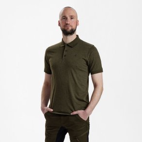 Gunnar Poloshirt- Adventure Green Melange