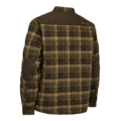 Elbert Vatteret Skjortejakke - Brown Check