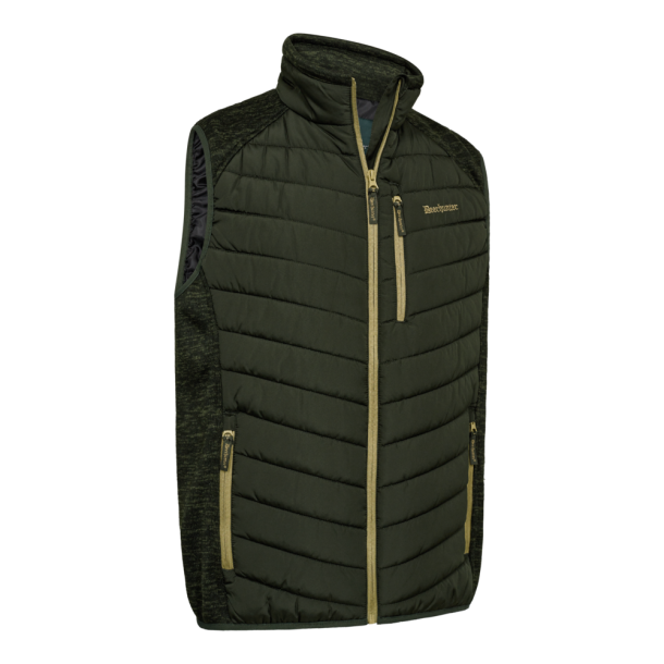 Moor Vatteret vest med strik