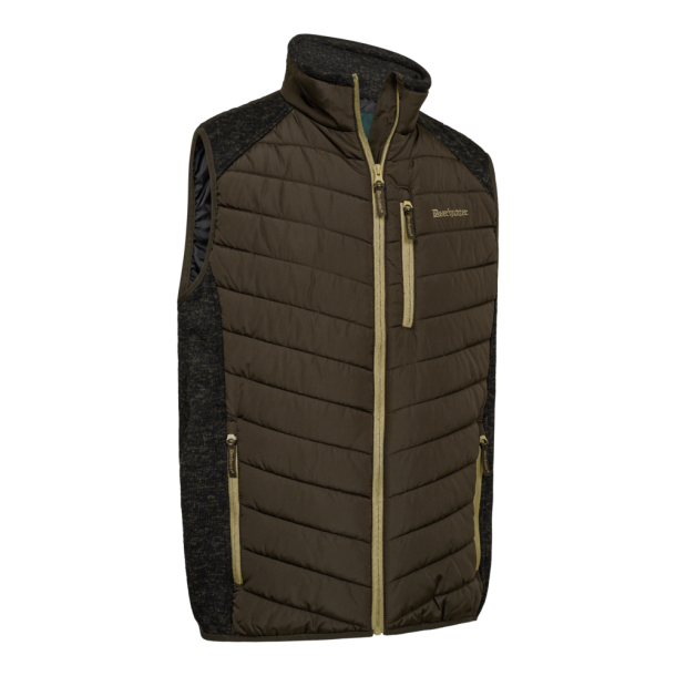 Moor Vatteret vest med strik