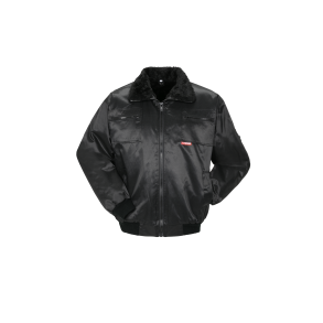 Gletsher pilotjakke Sort