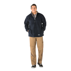 0350 Relax Fleece Tr�je Marine/camel