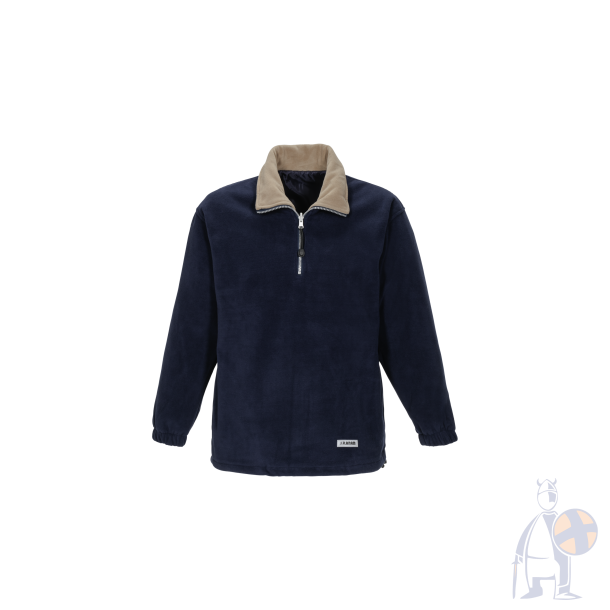 0350 Relax Fleece Tr�je Marine/camel