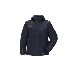 3395 Neon Jakke navy/orange 