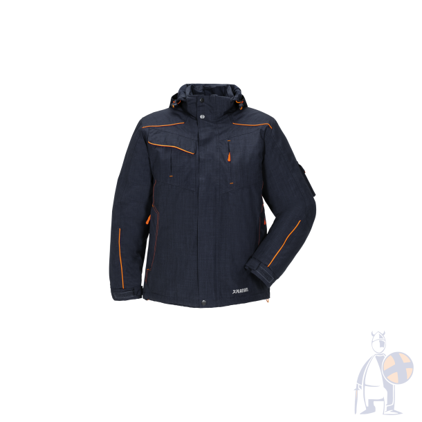 3395 Neon Jakke navy/orange 