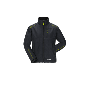 3398 Neon Softshell Jakke gr/grn