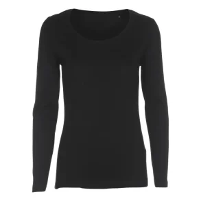 ST408 Lady Tee LS - sort
