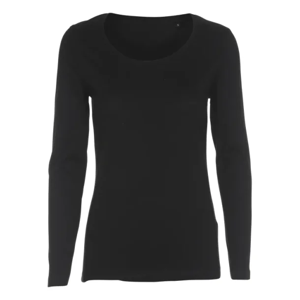 ST408 Lady Tee LS - sort