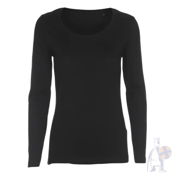 ST408 Lady Tee LS - sort