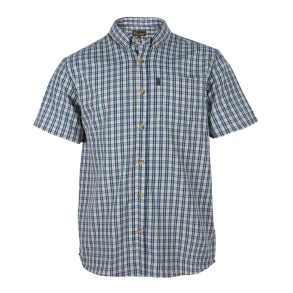 Pinewood� Sommerskjorte Bl�/hvid