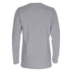 ST404 Mens Tee LS oxfordgr