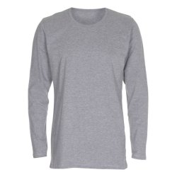 ST404 Mens Tee LS oxfordgr
