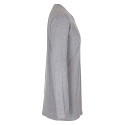 ST404 Mens Tee LS oxfordgr