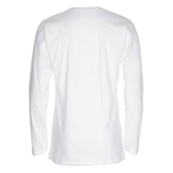 ST404 Mens Tee LS hvid