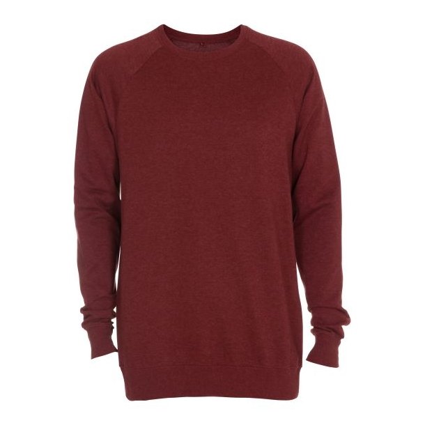 ST706 Miami crew neck Bodeaux melang