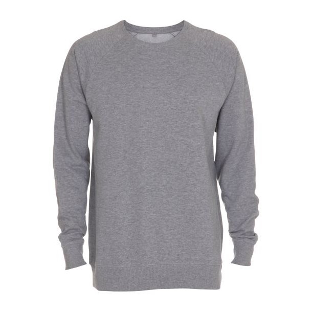 ST706 Miami crew neck Oxford grå