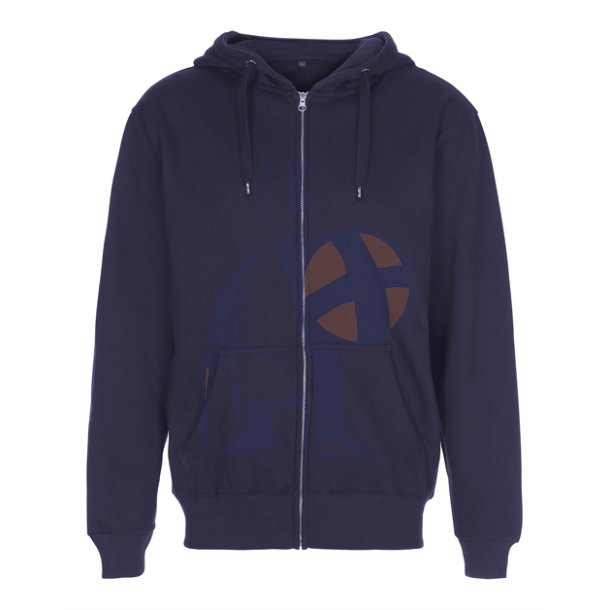 ST722 Hooded Zip Sweat Navy