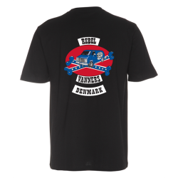 St 101sort t-shirt med Vanners tryk