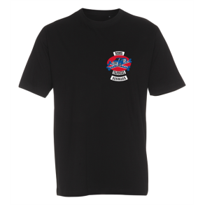 St 101sort t-shirt med Vanners tryk