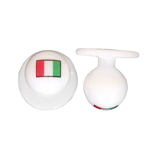 0218010 - kugleknopper med Italien (12 stk.)