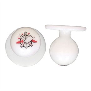 0288010 - kugleknopper med kkkenredskaber (12 stk.)