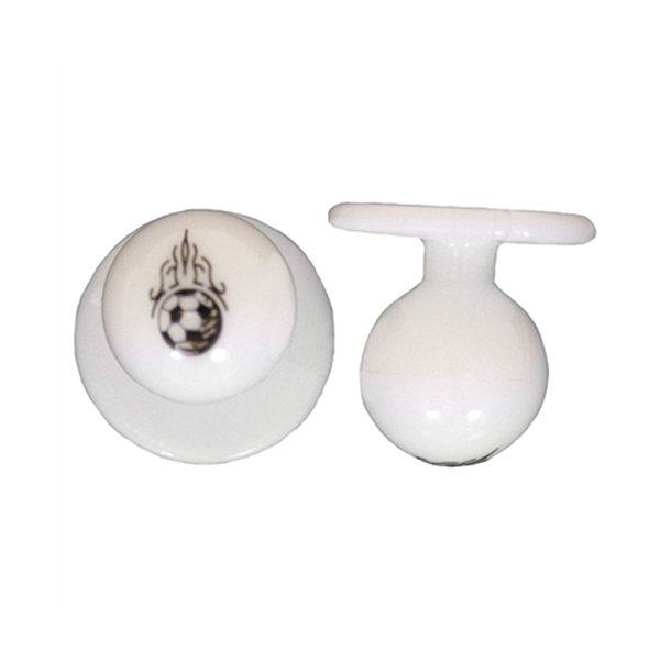 0468010 - kugleknopper med fodbold (12 stk.)