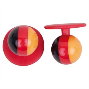 0548020- kugleknopper med Tyskland (12 stk.)