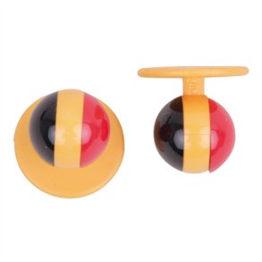 0588060- kugleknopper med Belgien (12 stk.)