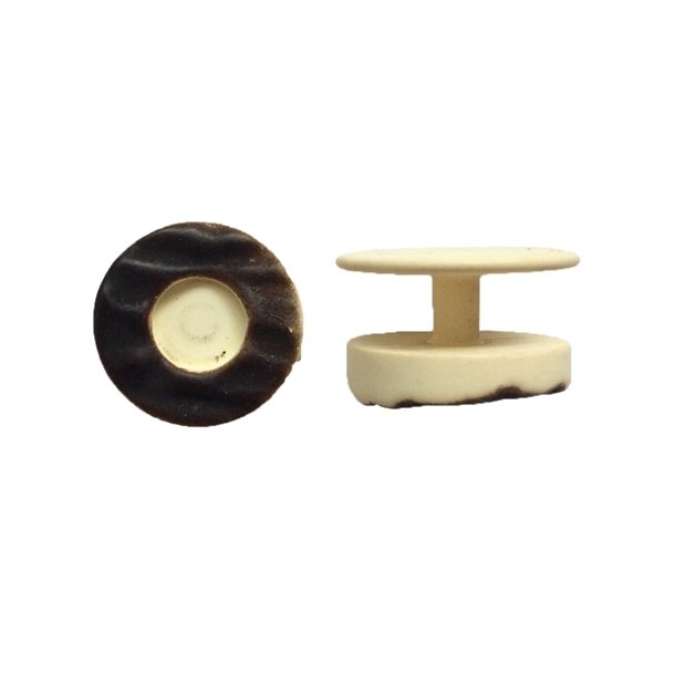 0798065- kugleknopper med Hornknappe (12 stk.)