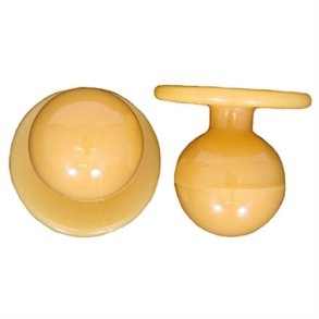 0908060 - kugleknopper farve gul (12 stk.)