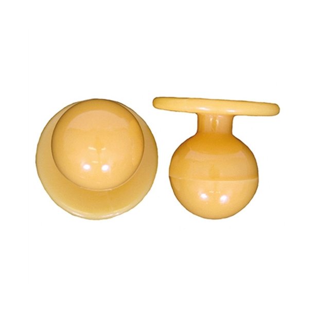 0908060 - kugleknopper farve gul (12 stk.)