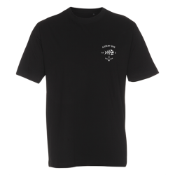 St 101sort t-shirt med Misery tryk