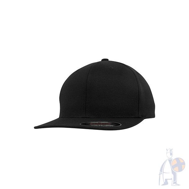 FX6277FV, Flexfit Flat Visor  sort