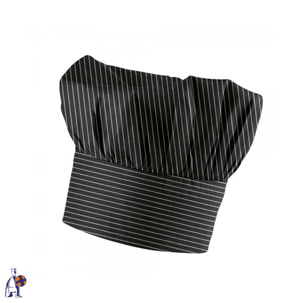 112 - Bistro kokkehue 9 cm h�j prinstripes 