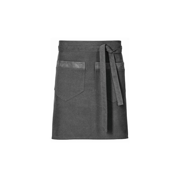 157 - Slipselrred foran, med lommer og lkker, B80 x L45cm. grafit