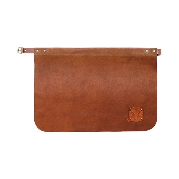 160 - BBQ frontslips, B 60 x L 40 cm. cognac