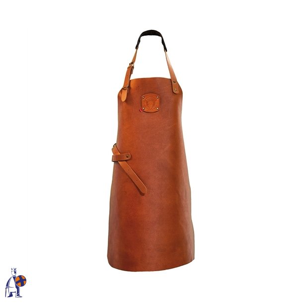 162 - BBQ hagesm�k forkl�de B 60 x L 82 cm. cognac