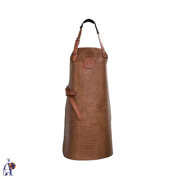 162 - BBQ hagesm�k forkl�de B 60 x L 82 cm. cognac