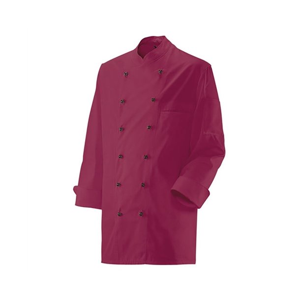 20020 - Langærmet kokkejakke bordeaux