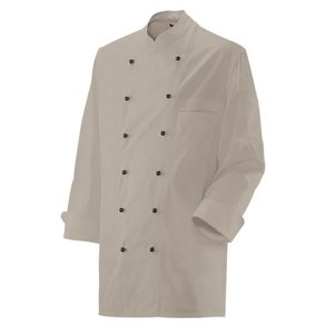 20020 - Langrmet kokkejakke sand