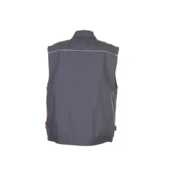 2163 Canvas 320 Arbejdsvest - Gr/sort