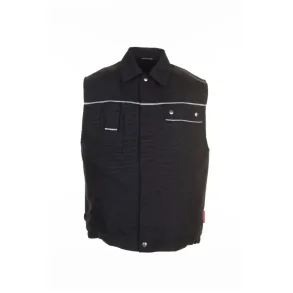 2164 Canvas 320 Arbejdsvest - Sort